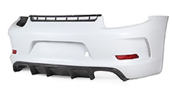 Porsche 911 (991) Upgrade GT3 Style Rear Bumper With Carbon Rear Diffuser 2012 - 2017