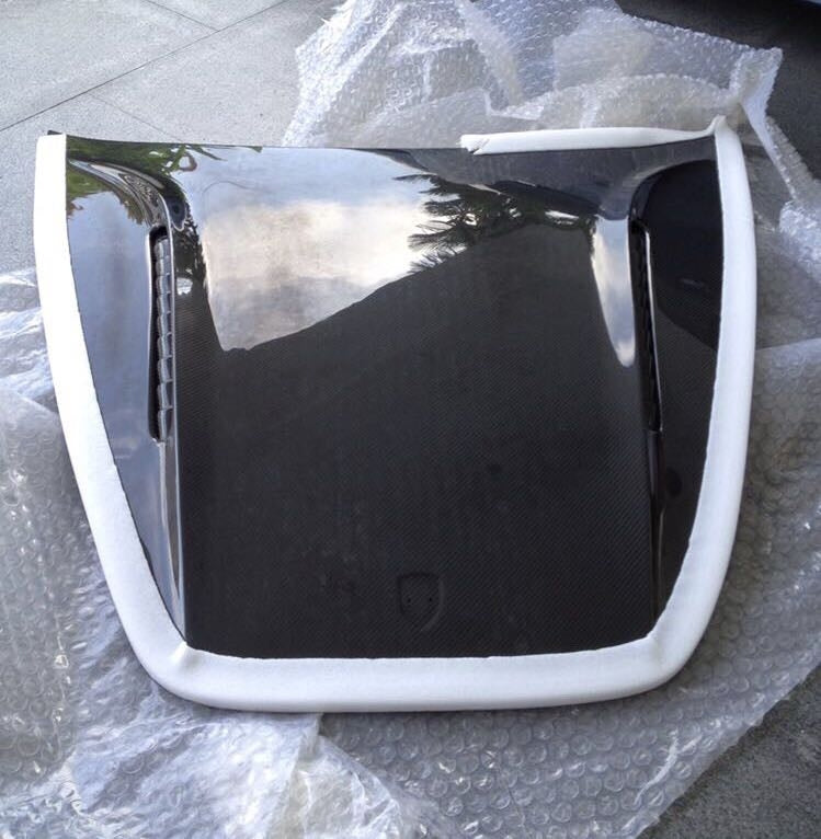 Porsche Cayenne 958 Carbon Fibre Bonnet Hood LM style 2010 - 2015