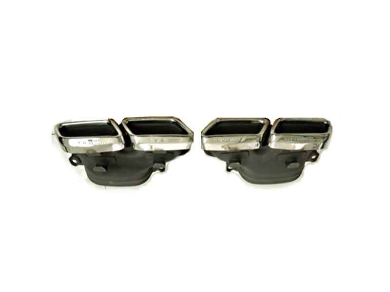 Mercedes Benz W166 GLE 63 AMG Rear Diffuser With Exhaust Tips 2015 2016 2017 2018