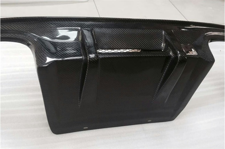 Jaguar X260 XF XFR XFRS Rear Diffuser Carbon Fiber 2016 - 2019