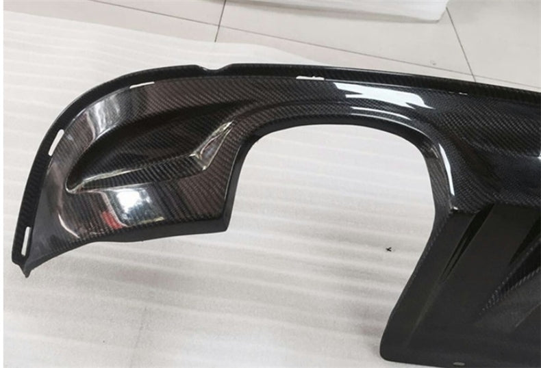 Jaguar X260 XF XFR XFRS Rear Diffuser Carbon Fiber 2016 - 2019