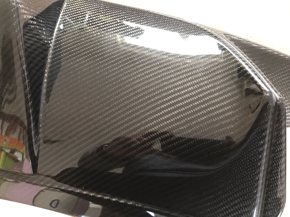 Jaguar XF XFR XFRS Rear Diffuser Carbon Fibre Stainless Steel Quad XFRS tips 2008 - 2015