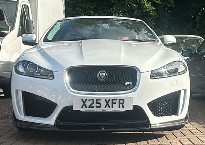 Jaguar XFRS Front Bumper Lip Splitter Carbon Fibre 2012 2013 2014 2015