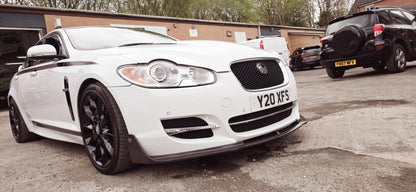 Jaguar XF carbon Splitter Lip 2008 2009 2010 2011