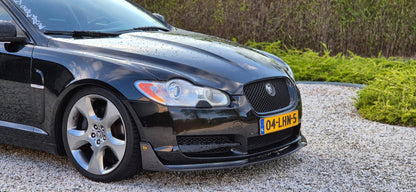 Jaguar XF carbon Splitter Lip 2008 2009 2010 2011