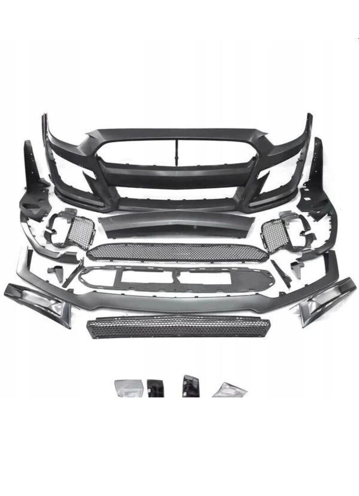 Ford Mustang GT500 Style front bumper for 2015 2016 2017 6th Gen models