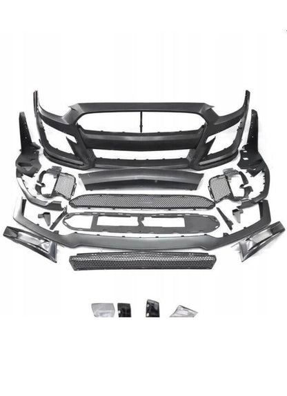 Ford Mustang GT500 Style front bumper for 2015 2016 2017 6th Gen models