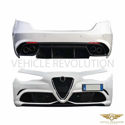 Alfa Romeo Giulia Quadrifoglio Body kit Upgrade QV Style Conversion for all Giulia models 2016+