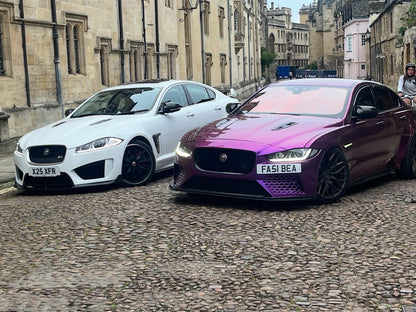 JAGUAR XE PROJECT 8 STYLE FRONT BUMPER UPGRADE 2016 2017 2018 2019