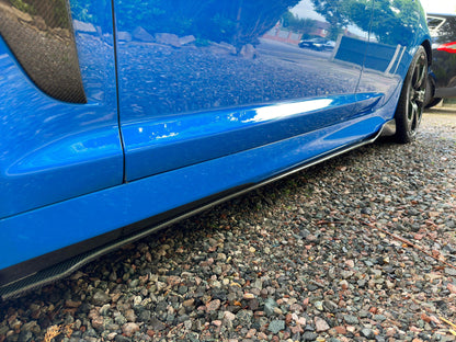 Jaguar XF Side Skirts Carbon Fibre  2008 - 2019