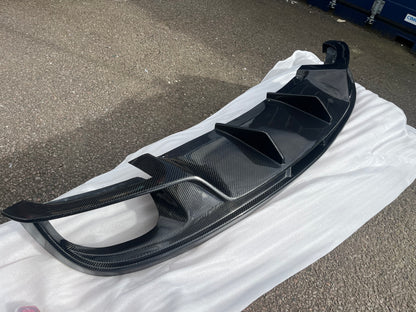 Jaguar XF XFR XFRS Rear Diffuser Valance Carbon Fibre 2008 - 2015