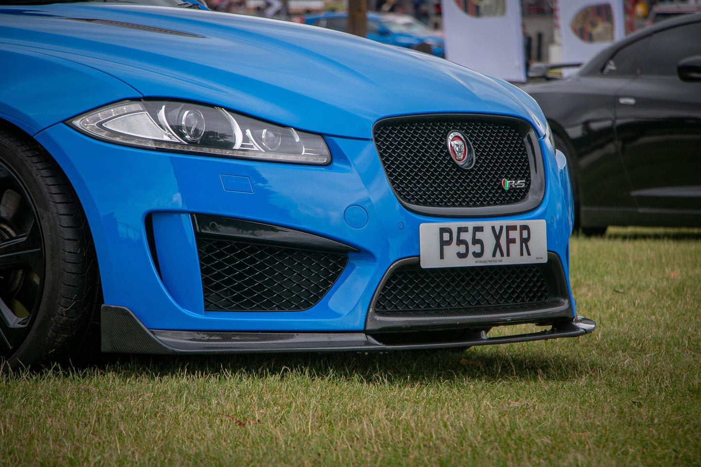 Jaguar XFRS Front Bumper Lip Splitter Carbon Fibre 2012 2013 2014 2015