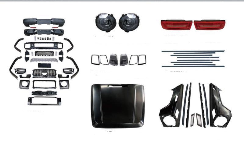 Mercedes G Class W463 Body Kit 2002-2017 upgrade to G63 style 2018-2022