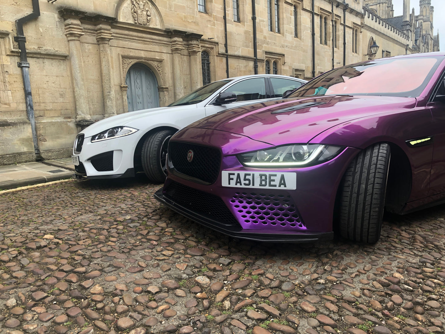 JAGUAR XE PROJECT 8 STYLE FRONT BUMPER UPGRADE 2016 2017 2018 2019