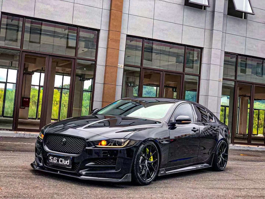 Jaguar XE Carbon Fibre Side Skirts 2016 2017 2018 2019