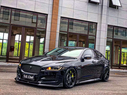 Jaguar XE Front Splitter Sport Carbon Fibre 2016 2017 2018 2019