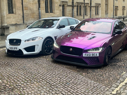 Jaguar XFRS Front Bumper Lip Splitter Carbon Fibre 2012 2013 2014 2015