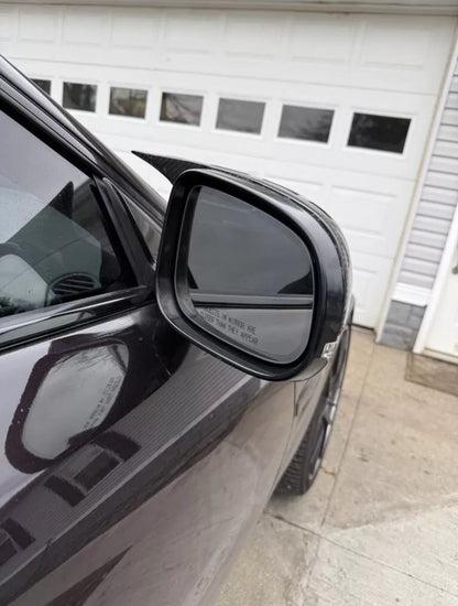Jaguar XKR Mirror Covers Carbon Fibre Hornback Replacement 2009 - 2016