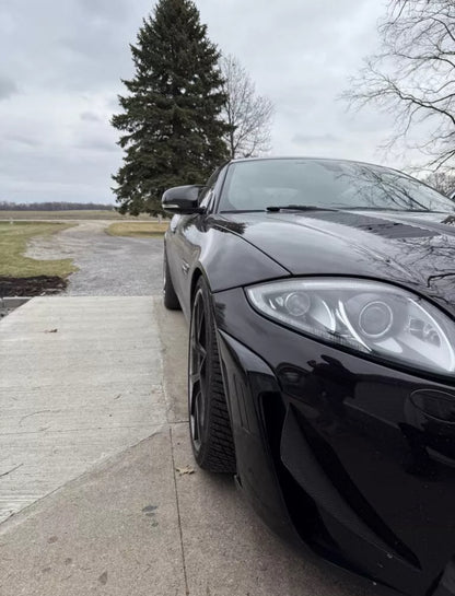 Jaguar XKR Mirror Covers Carbon Fibre Hornback Replacement 2009 - 2016