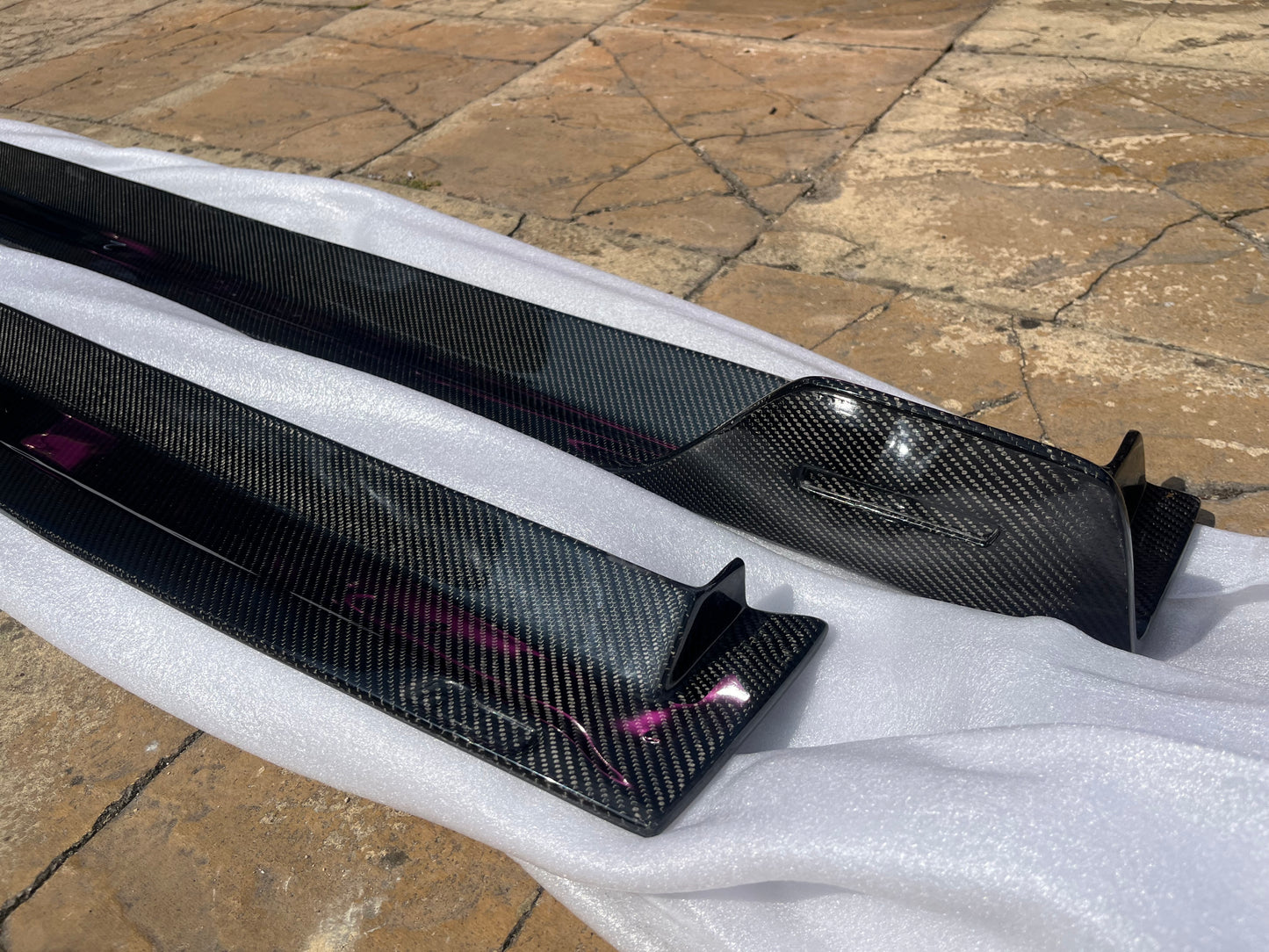 Jaguar XE Carbon Fibre Side Skirts 2016 2017 2018 2019
