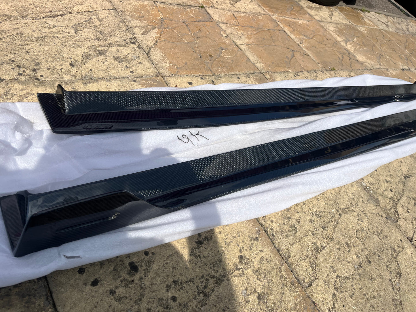 Jaguar XE Carbon Fibre Side Skirts 2016 2017 2018 2019