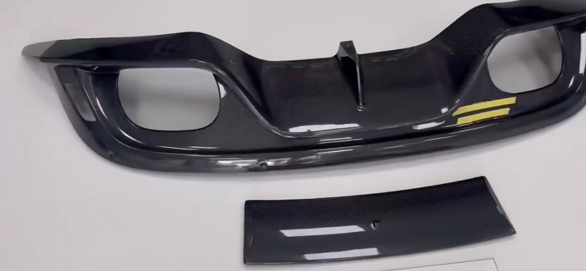 Jaguar F Type SVR Rear Diffuser Carbon Fiber 2017 - 2020