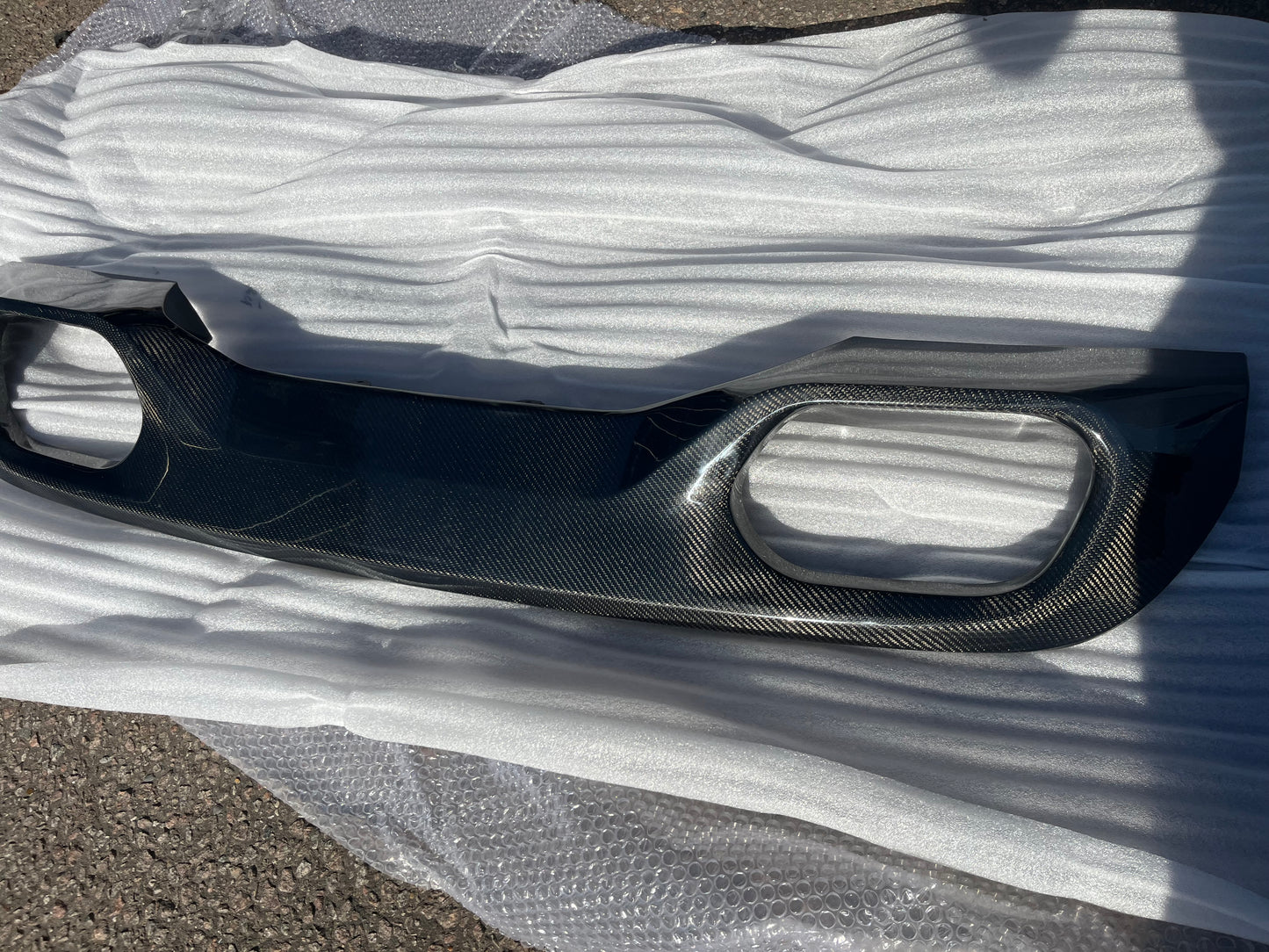 Jaguar F Type SVR Rear Diffuser Carbon Fiber 2017 - 2020