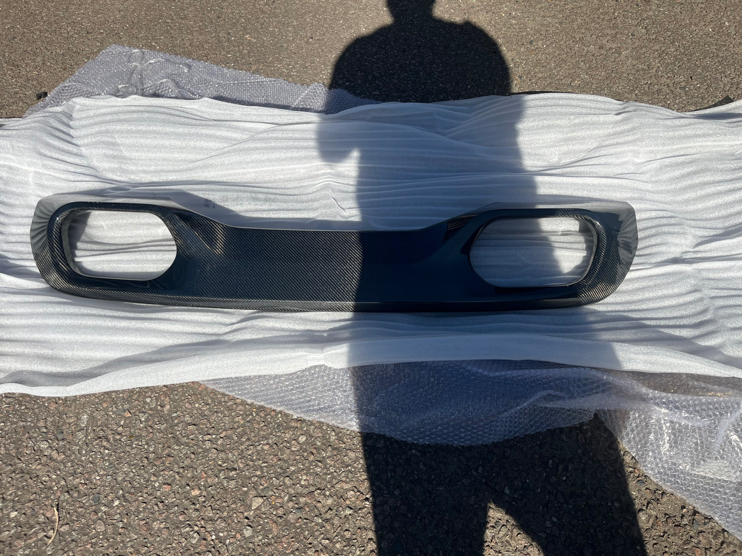 Jaguar F Type SVR Rear Diffuser Carbon Fiber 2017 - 2020