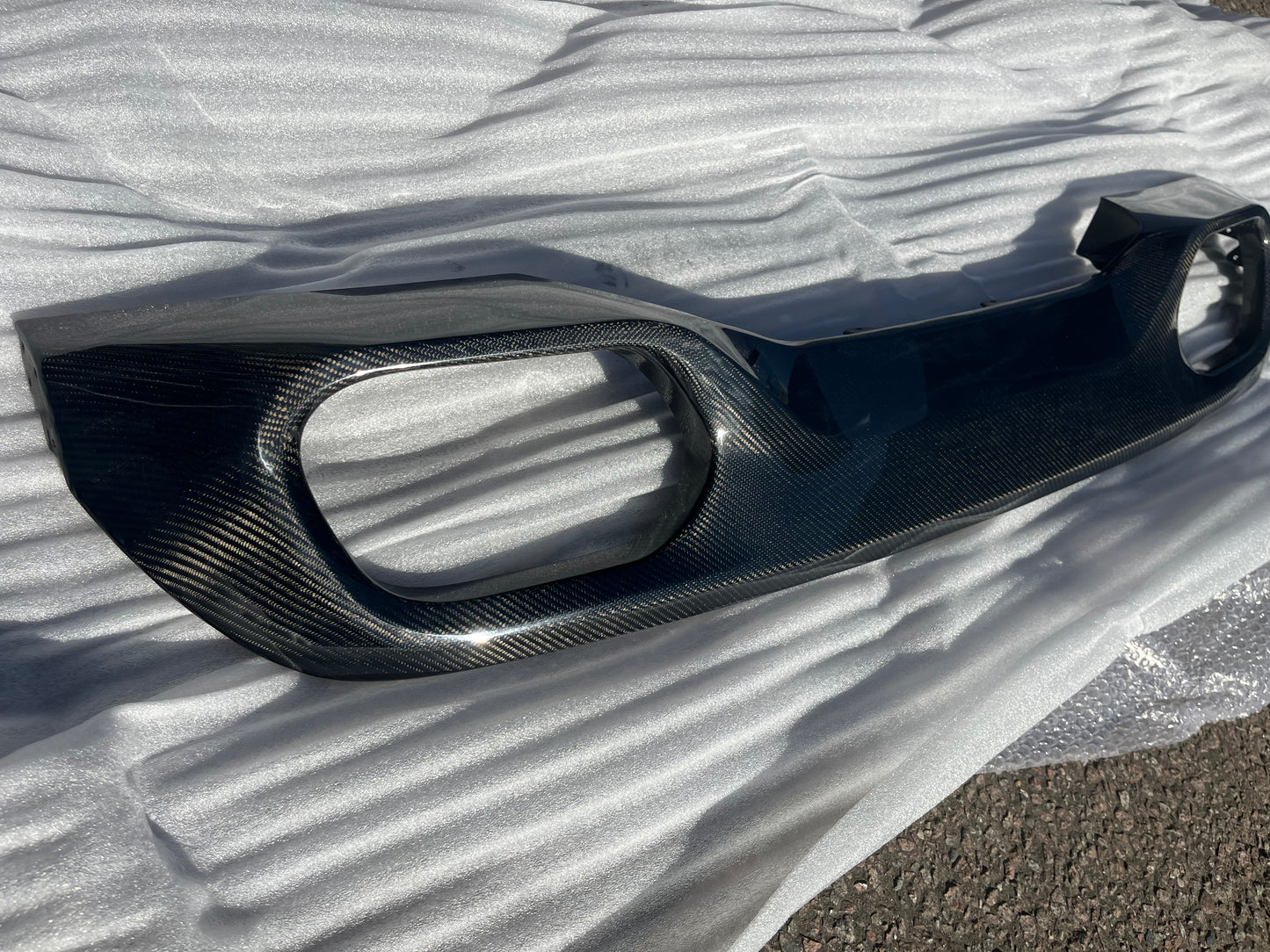 Jaguar F Type SVR Rear Diffuser Carbon Fiber 2017 - 2020