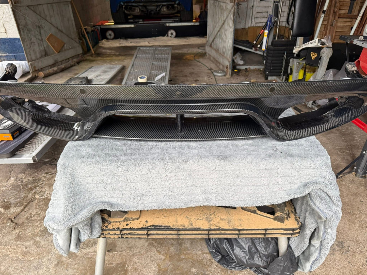 Jaguar F Type SVR Rear Diffuser Carbon Fiber 2017 - 2020