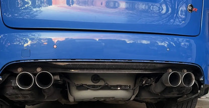 Jaguar F Pace SVR Finned Carbon Fibre Diffuser Valance 2018 +