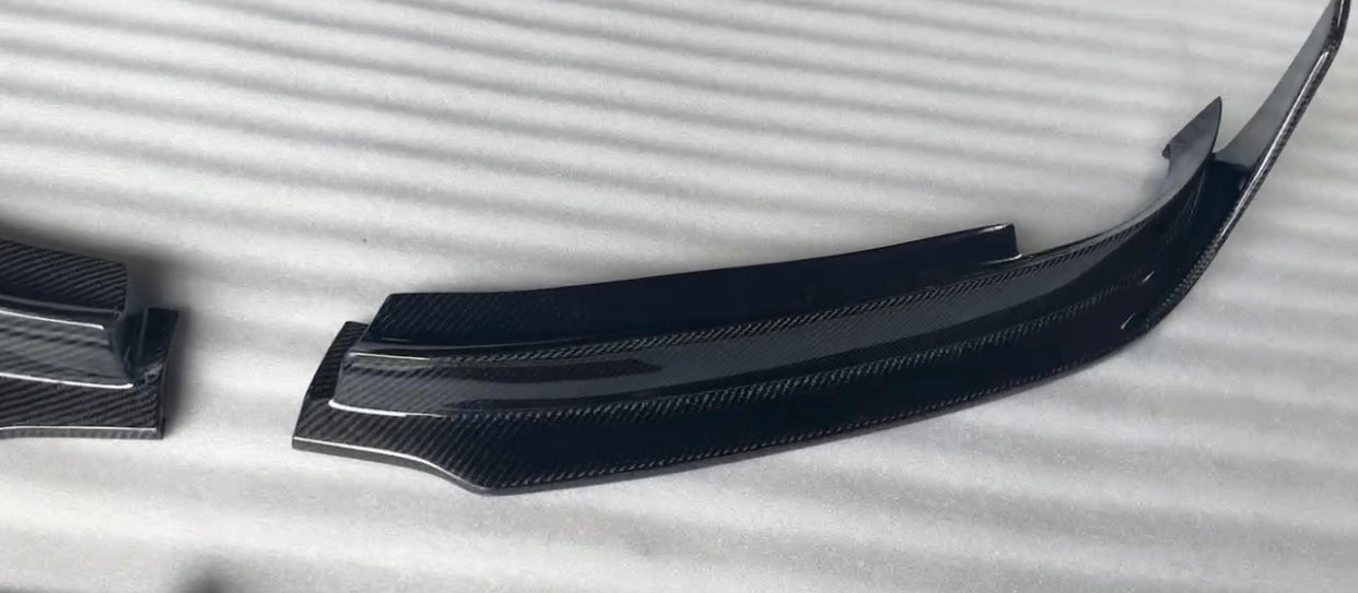 Jaguar XF Front Lip Splitter Carbon Fibre 2012 2014 2014 2015