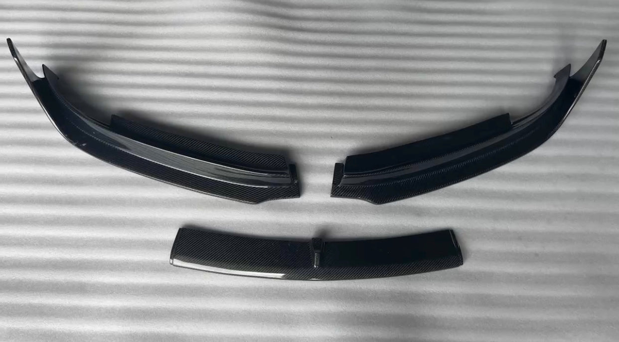Jaguar XF Front Lip Splitter Carbon Fibre 2012 2014 2014 2015