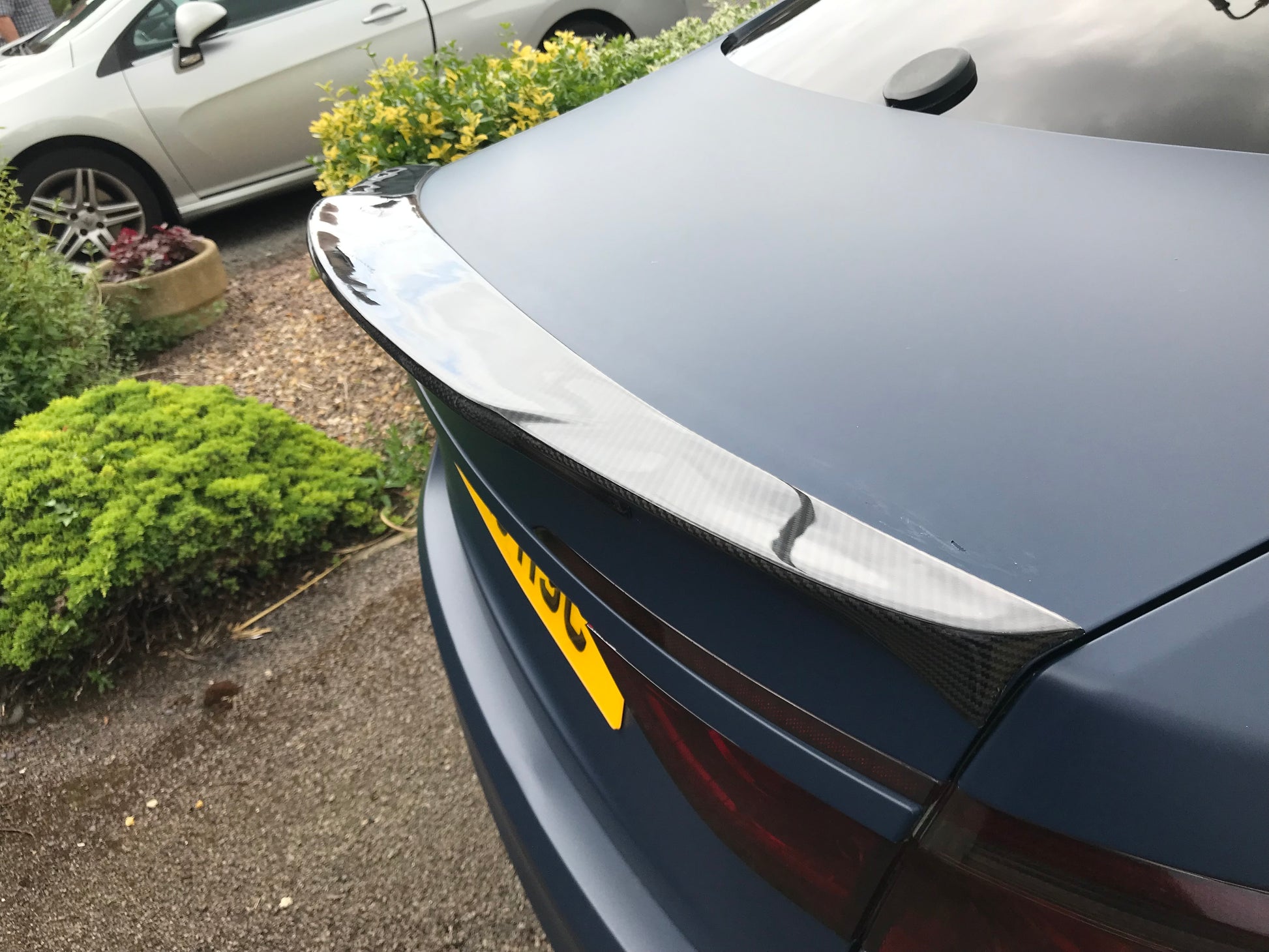 Jaguar XF Rear Spoiler Carbon Fiber 2008 - 2015