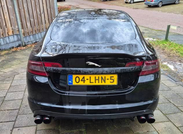 Jaguar XF Spoiler Ducktail Wing Rear Trunk Boot Carbon Fibre 2008 - 2015