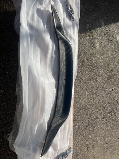 Jaguar XF Spoiler Ducktail Wing Rear Trunk Boot Carbon Fibre 2008 - 2015