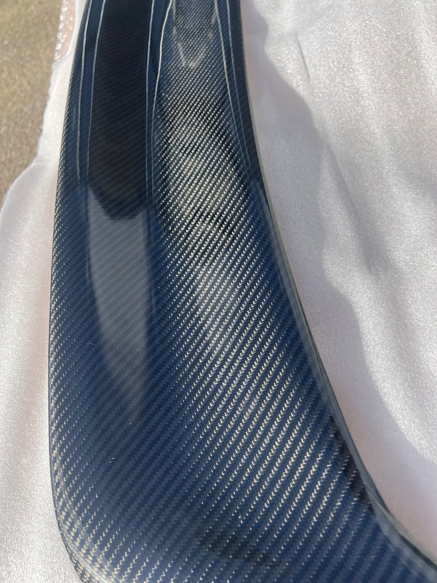 Jaguar XF Spoiler Ducktail Wing Rear Trunk Boot Carbon Fibre 2008 - 2015