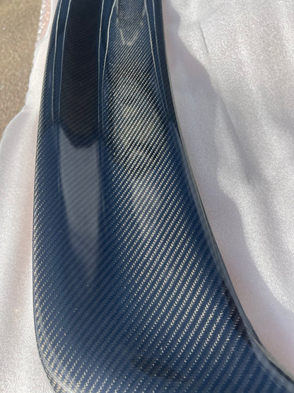 Jaguar XF Spoiler Ducktail Wing Rear Trunk Boot Carbon Fibre 2008 - 2015