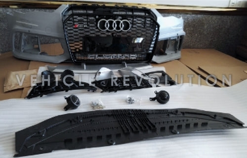 Audi A6 - RS6 Carbon Fiber Coloured Facelift Body Kit Upgrade 2016 2017