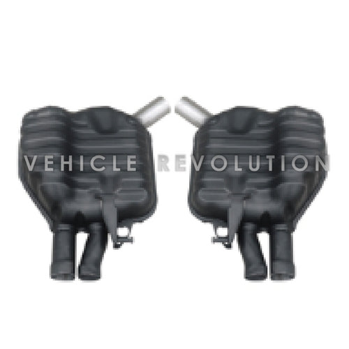 Audi A7 RS7 Muffler Exhaust Two Pair Outlet 2013 2014 2015
