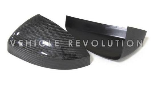 Audi R8 Replacement Carbon Fiber Mirror Cover  Add On  
2015 2016 2017