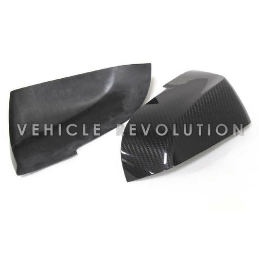 BMW 3 SERIES F20 F22 F23 F30 F32 F33 F36 F87 M2 X1 Add on Carbon Fiber Mirror Cover (Dry Carbon) 2011-2015