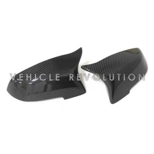 BMW X3 X4 X5 X6 Upgrade X5M X6M Look Replacement Carbon Fiber Mirror Cover  2012-2017