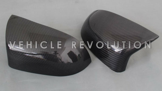 BMW X5M F85 X6M F86 Carbon Fiber Mirror Cover Replacement 2010 2011 2012 2013 2014 2015