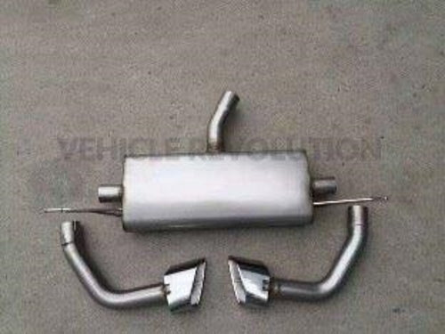 BMW X3-Series F25 Muffler Exhaust System With Chrome Exhaust Tips 2014-2017
