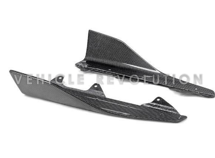 BMW 2 Series F87 M2 Carbon Fiber Side Skirt 2016 - 2017