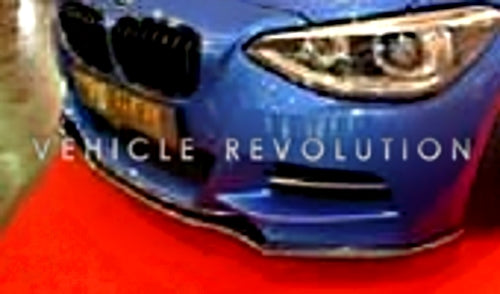 BMW 1 Series F20 Rieger Style Front Lip M Sport Bumper Only 2011 -2015