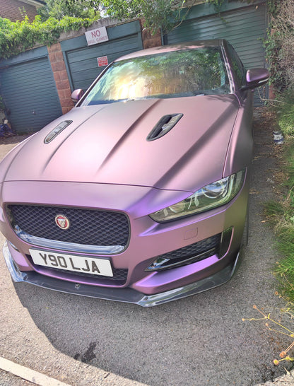 Jaguar XE Front Splitter Sport Carbon Fibre 2016 2017 2018 2019