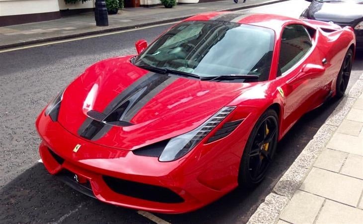 Ferrari 458 Speciale Part Carbon Fiber Front Bumper  2006-2015