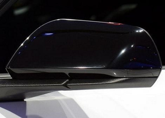 Ford Mustang Carbon Fiber  Mirror America Model W/O Tuning Indicator Light Replacement  2015-2017
